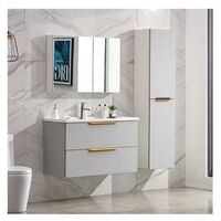 New Design Single Sink Waterproof Toilet Furniture Modern Bathroom Vanity