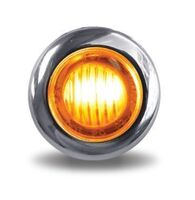 3/4" Dual Rotating Amber Marker to Blue Aux LED Light