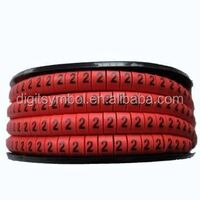 Cable Marker, EC Type Cable Marker, Red Cable Marker