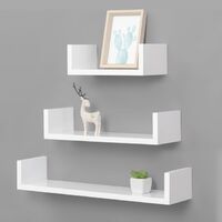 MDF Wooden Wall Shelf Amazon Dropshipping Custom Storage Wall Mounted Shelf