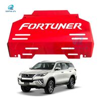 Iron red 3mm engine guard for 2017 Fortuner 2015+ hilux revo