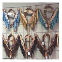 Fringed Head and Chest Collar Set with Reins