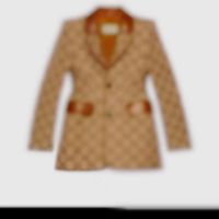 Dalesell 2022 Blazer Linen Jacquard Women's Luxury Brand Coat