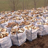 Big firewood big bag for packing firewood can load 1000-2000kg bulk big bag super sack FIBC