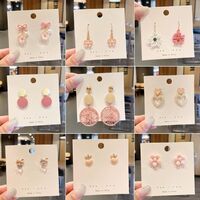 One Stop Shopping Factory Direct Wholesale Many Different Kinds of Stud Hoop Pendant Earrings Women Fashion Jewelry Earrings