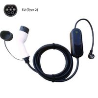 Type 1 Type 2 GBT Portable Emergency Fast Electric Vehicle Charger IP 65 Electric Vehicle Charging Box Charger