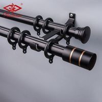 Curtain Rod Set Aluminum Curtain Track Roman Curtain Track Roman Rod Simple Style European Modern Home Decoration.