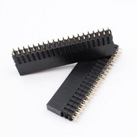 2.54mm pitch pin header 2x20 pin female header stacking header for Raspberry Pi