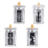 Small Candle Urn Hummingbird Urn Crystal Cremation Souvenir Holder Remains Adult Human Pet Remember Your Love Lost Person