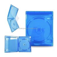 CD Case DVD Plastic Storage Case 14mm Blu-ray Single Blu-ray Case for PS4 PS3 Replacement Game Box Case