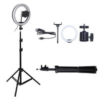 New hot selling led ring light selfie with tripod net red live fill light mobile phone bracket mobile phone bracket