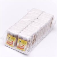 Wholesale Product Supplier OEM High Quality Bulk Items Makeup Accessories Ear Cleaning 48 Pieces q Tips Custom Cotton Bud Bamboo