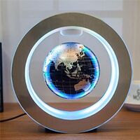 Levitation LightMaglev Globe LED World Map Rotating Globe LampBedside LampHome Novelty Floating LampGift