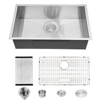 Handmade stainless steel sink set 201/304