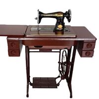 5 drawer table home sewing machine wooden table and stand