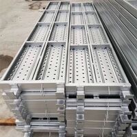 Sheet Metal Galvanized Scaffolding Skateboard Steel Hot Dip Galvanized Deck for Scaffolding Tower Scaffolding Board Jet