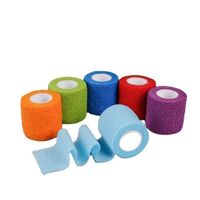 Cheap Self Adhesive Pain Relief Color Gypsum Viscous Elastic Non Woven Bandage