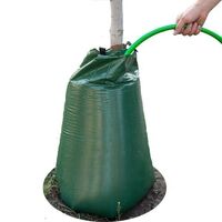 75L Capacity Tree Watering Bag with PVC Tarp Material, Heavy Duty Slow Release Irrigation Watering Bag for New Trees