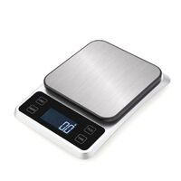 5kg 0.1g Ultra Thin Stainless Steel Electronic Digital Kitchen Scale Food Scale