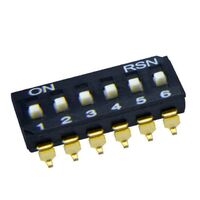 HONGJU SMD 6 Position DIP Switch with 2~12 Position Switch