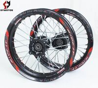Pit Bike Front and Rear Dirt Bike Alloy Rims3.0/ 3.5-12" 14" 17" Fits 80/100-12 Tires