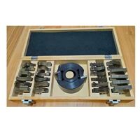 Set of 24 pairs of knives and profile cutter heads