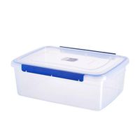 Refrigerator Crisper Large Capacity Fruit Box Food Grade Plastic Clear Microwave Storage Box