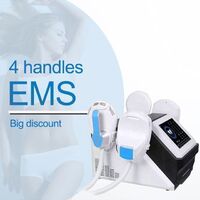 Electromagnetic 4 handle Sinco EMSlim rf neo weight loss ems portable reformer muscle stimulator co2 laser