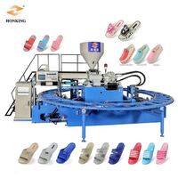 20-station rotary blowing slipper machine for women's shoes