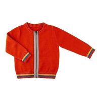 Custom Winter Kids Cotton Sweater Toddler Baby Boy Knitted Zipper Cardigan Sweater