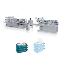 Automatic Production Line Wet Wipes Making Machine 5-30Pcs/bag Wet Wipes Machine High Quality Baby Towel Wipes Machine