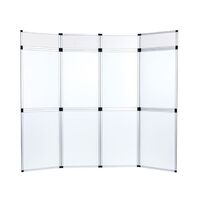 Background PVC Billboard Folding Panel Display Folding Screen Wall