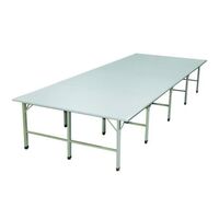 Clothing industry fabric cutting bed and spreading table