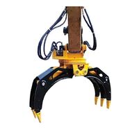 Excavator Hydraulic Carousel Grab Case Japan Russia Black Yellow Australia Peru Blue Suit