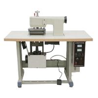 Semi-Automatic Die Roll Industrial Ultrasonic Lace Sewing Machine for Leather and Nonwoven