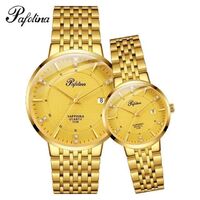 Pafolina 5020 Fashion Quartz Watch Japan movt, Luxury Brand Watch Stainless Steel Strap, Waterproof Watch Set