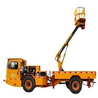 XGOM underground mining scssior lift platform truck UC-6 6 ton with Deutz Engine Dana Alxe or Kessler