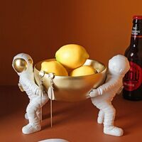 Wholesale Home Decor Wholesale Statue Resin Art Astronaut Tray Gift Craft