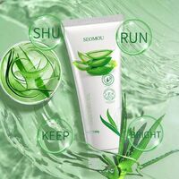 SEOMOU Best Selling 100% Aloe Vera Soothing Organic Skin Care Hydrating Repair Anti-aging Aloe Vera Gel Natural