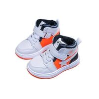 Children's fashion high-top sneakers boys and girls shoes breathable sports running shoes lightweight children's casual walking shoes