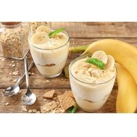 Healthy natural sweetness and mild banana fragrance HPP banana puree, selected high-quality fresh banana raw materials