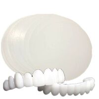 Perfect Snap on Smile Veneers Dentures Teeth Whitening Dental Oral Lab Materials Mold Wafers