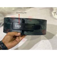 Camo Power Belt Weightlifting Custom Logo Weightlifting Fitness Protector Weightlifting Gym Power Lever Belt