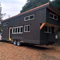 Hot Sale Tiny House Multipurpose Teardrop Trailer Camper With Wheels