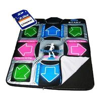 8-Bit USB LED Dance Floor Mat Game for Disco TV Dance Revolution