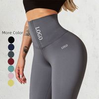 OEM ODM Women's High Waist Shapewear Waist Trainer Corset Fitness Yoga Gym Shorts Women's Fitness Sportswear Yoga Pants Leggings