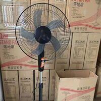 Most Efficient Electric Floor Standing Fan 16 Inch Swing Base Fan 40 Watt with 5 Blades