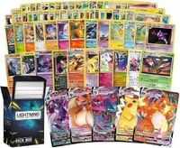 Hot Sale Custom Free Pokemon Booster Box Cards 55 Pieces Non Repeating Kids Solitaire