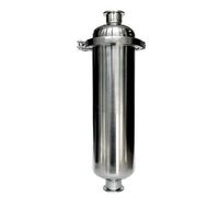 Aohao sanitary grade stainless steel beer three clip straight filter