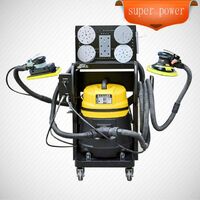 Car paint polishing dust removal sander